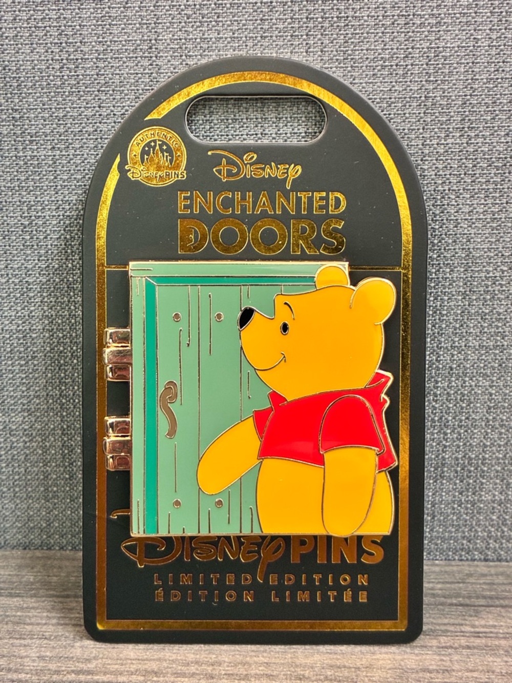 Disney Enchanted Doors Winnie The Pooh Pin LE 3400
